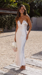 Valerie Maxi Dress - Champagne