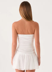 Eirwyn Mini Dress - White