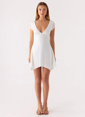 Zev Mini Dress - White