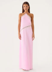 Orvian Maxi Dress - Pink