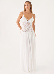 Shooting Love Maxi Dress - White