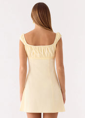 Fornarina Mini Dress - Lemon