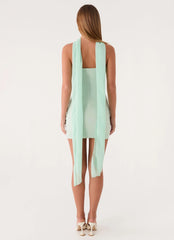 Libra Mini Dress - Sage