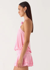 Make It Right Mini Dress - Pink
