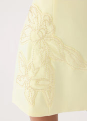 Marta Strapless Mini Dress - Yellow