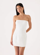 Naomee Mini Dress - White