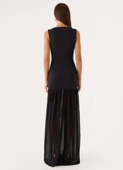 Seraphine Maxi Dress - Black