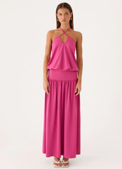 Need You Now Maxi Dress - Berry