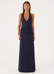 Good Riddance Maxi Dress - Deep Ocean