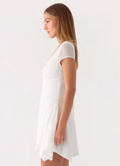 Zev Mini Dress - White