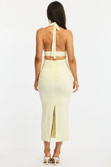 White Bodycon Dress Sleeveless