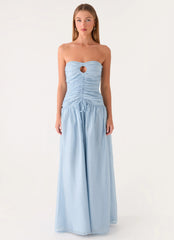Eirwyn Maxi Dress - Blue