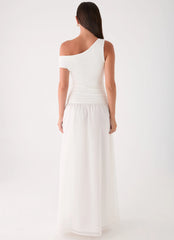 Liorae Maxi Dress - White