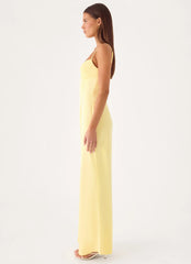 Joan Maxi Dress - Yellow