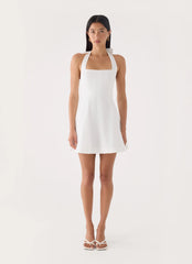 Alesandree Mini Dress - White