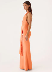 Emiliana Maxi Dress - Apricot
