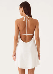 Helden Mini Dress - White