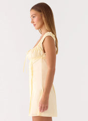 Fornarina Mini Dress - Lemon