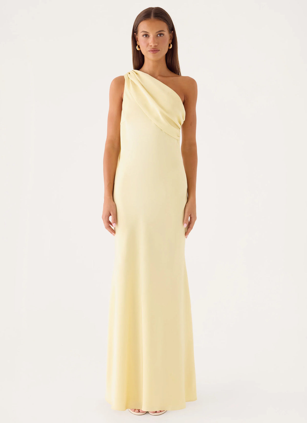 Elena Maxi Dress - Baby Yellow