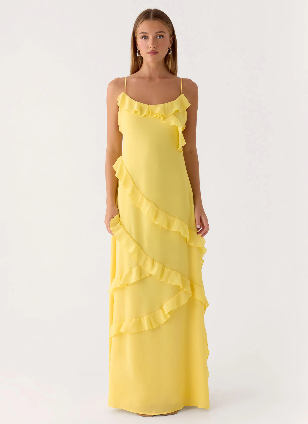 Mishal Maxi Dress - Bright Lemon