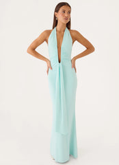 Emiliana Maxi Dress - Aqua
