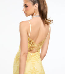 Butterfly Effect Sequin Bodycon Dress
