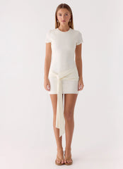 Evani Mini Dress - White