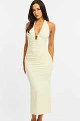 White Bodycon Dress Sleeveless