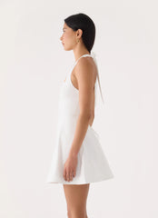 Alesandree Mini Dress - White