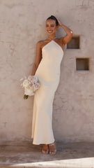 Chiara Maxi Dress - Soft Gold
