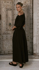 Aleski Maxi Dress - Black