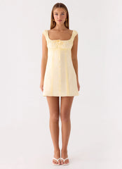 Fornarina Mini Dress - Lemon