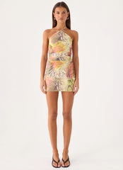 Just Right Mini Dress - Mystique Leopard
