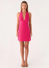 Feyric Mini Dress - Fuchsia
