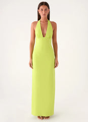 Feyric Maxi Dress - Apple Green
