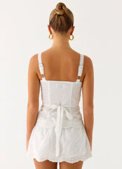 Addictive Top - White