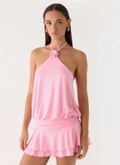 Make It Right Mini Dress - Pink